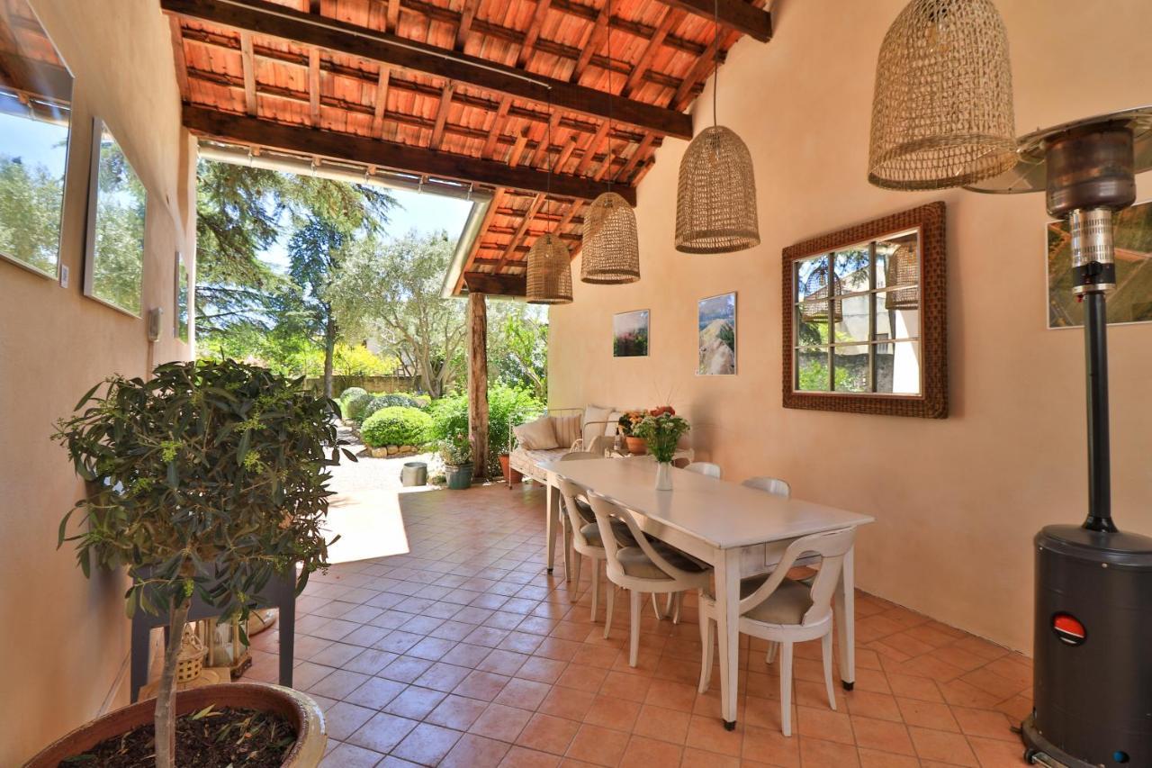 Bed and Breakfast Le Jardin De Мазан Екстер'єр фото